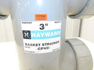 Hayward SB2300 3" CPVC Simplex Basket Strainer DN80 Housing Only No Screen
