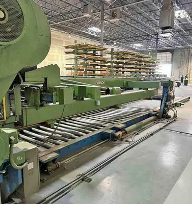 60” x 0.135” x 40,000 Lbs Paxson Cut To Length Line