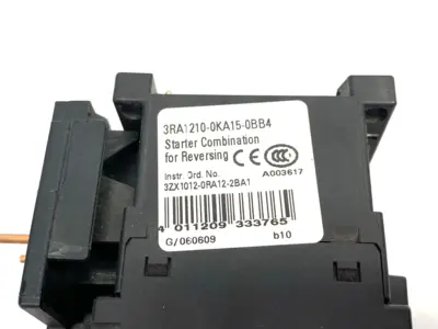 Used Siemens Fuseless Load Feeder, Reversing Combination Starter Motor Control Parts Michigan US | Maverick Industrial Sales #1401486