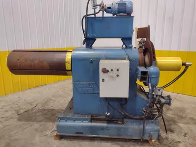 10,000 LB X 42” B&K MOTORIZED UNCOILER COIL REEL : STOCK #22955