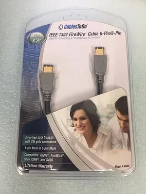 3M IEE 1394 FIREWIRE CABLE 6-PIN