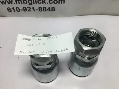 Parker 71 series P71-24 R-12 RF7K Crimp Style Hydraulic Hose Fitting