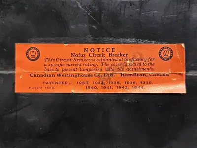 USED WESTINGHOUSE E2015