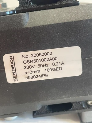 NEW KENDRION 20050002 SHAKER COIL 230V 50HZ