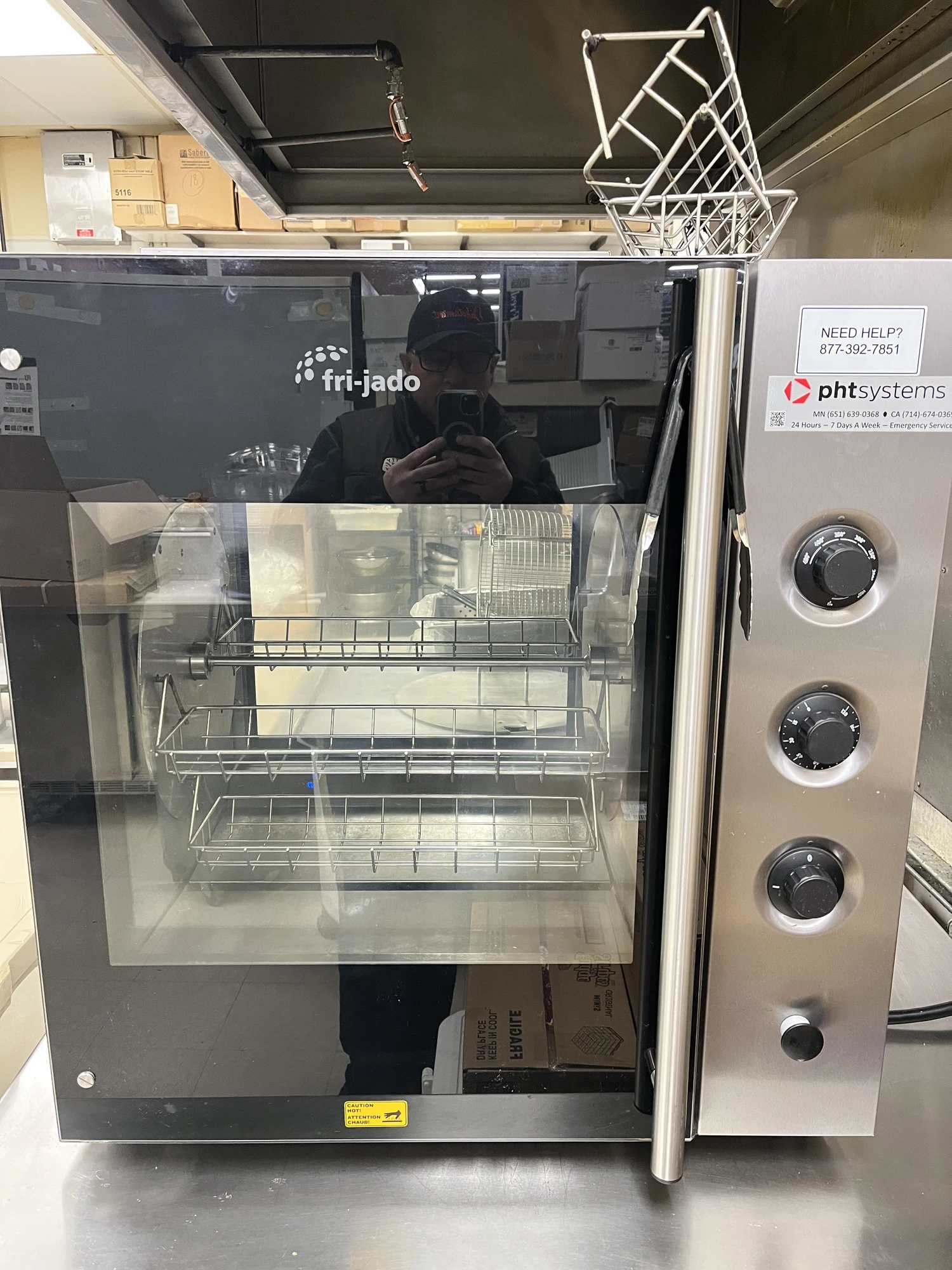 124-0137 Fri-Jado TDR 5-M Rotisserie Oven