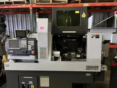 2015 TSUGAMI SS207-5AX CNC Swiss Lathe | Graff-Pinkert (1)