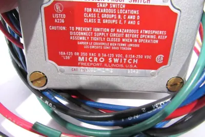 NEW HONEYWELL MICROSWITCH EXD-Q-3 EXPLOSION PROOF SWITCH EXDQ3