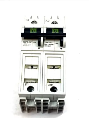 USED EATON BUSSMANN 30A 60A 100A COMPACT CIRCUIT PROTECTOR 600V UL98 DIN RAI