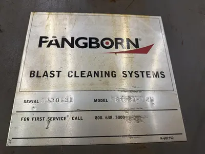 USED PANGBORN ES-1821-125WIDTH OF OPENING ......... 72"HEIGHT OF OPENING ........ 18"