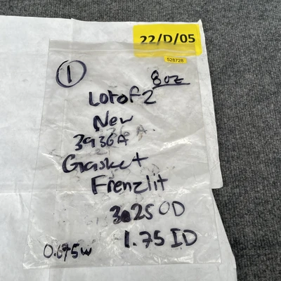 New | in-Stock Frenzelit 3936A Seals & Gaskets California US | Davliegogo LLC #1707109