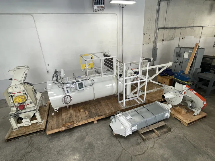 Used CSE BLISS, KICE INDUSTRIES, VENTURI JET COMPLETE HAMMER MILL SYSTEM (SEE BELOW FOR COMPONENTS) Hammer Mills Washington US | The Equipment Butler #1046262