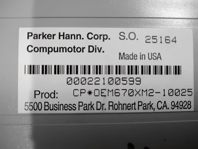 USED PARKER HANN OEM670XM2-10025