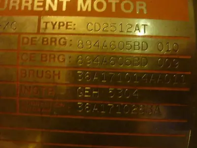 USED GENERAL ELECTRIC / GE 5CD362PA804A800
