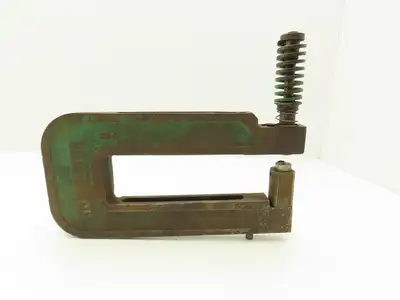 Unipunch 8AJ-1 Press Brake Punch C Frame 1/4" Circle 8" Throat 1" W