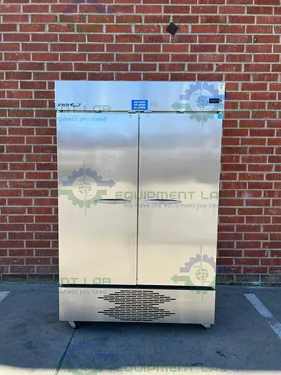 Used VWR GTVWG49FSSA STAINLESS STEEL DOUBLE DOOR FREEZER - 25°C 49 CU, FT. Lab Freezers | Equipment Lab #486284