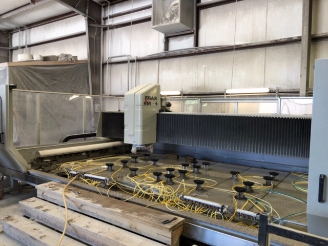 Used 2015 BAVELLONI EGAR 450-4 CNC Routers Michigan US | All Used Stone Equipment #1568635