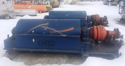 (2) Bird HB-2500 solid bowl decanter centrifuges, 316SS.