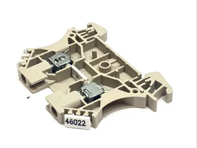 USED WEIDMÜLLER FEED-THROUGH TERMINAL BLOCK LOT OF 4