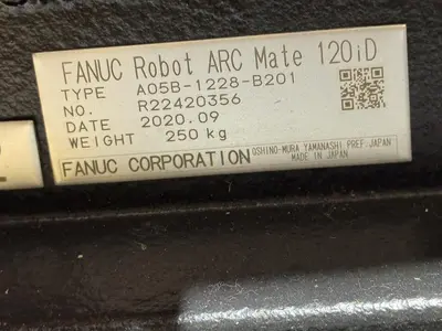 New | in-Stock 2022 FANUC FANUC ARCMATE 120ID Robots Michigan US | Aucto #1306846