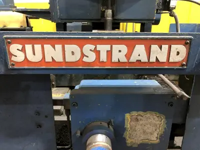 9" WIDE X 30" TABLE SUNDSTRAND VERTICAL BELT ROTARY TABLE "TIP" GRINDER: STOCK #18229