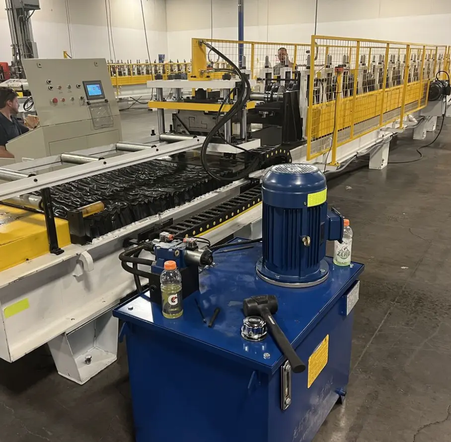 Facia Gutter Cold Roll Forming Machine Florida