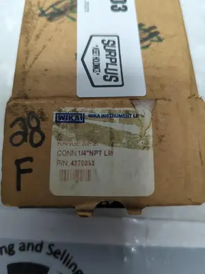 New | in-Stock WIKA 45270053 Universal Pressure Meters | Surplus Asset Holdings #1216492