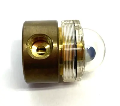 USED NORGREN COMPACT FLOW INDICATOR, IN-LINE, 1/4" NPT