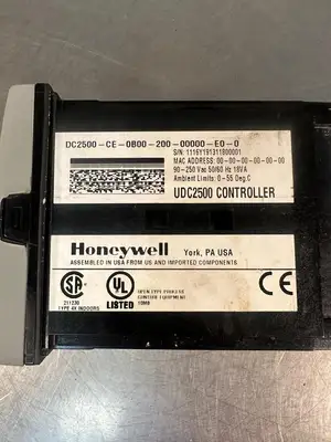 Honeywell DC2500-CE-0B00-200-00000-E0-0 UDC2500 CONTROLLER (2.1.3)