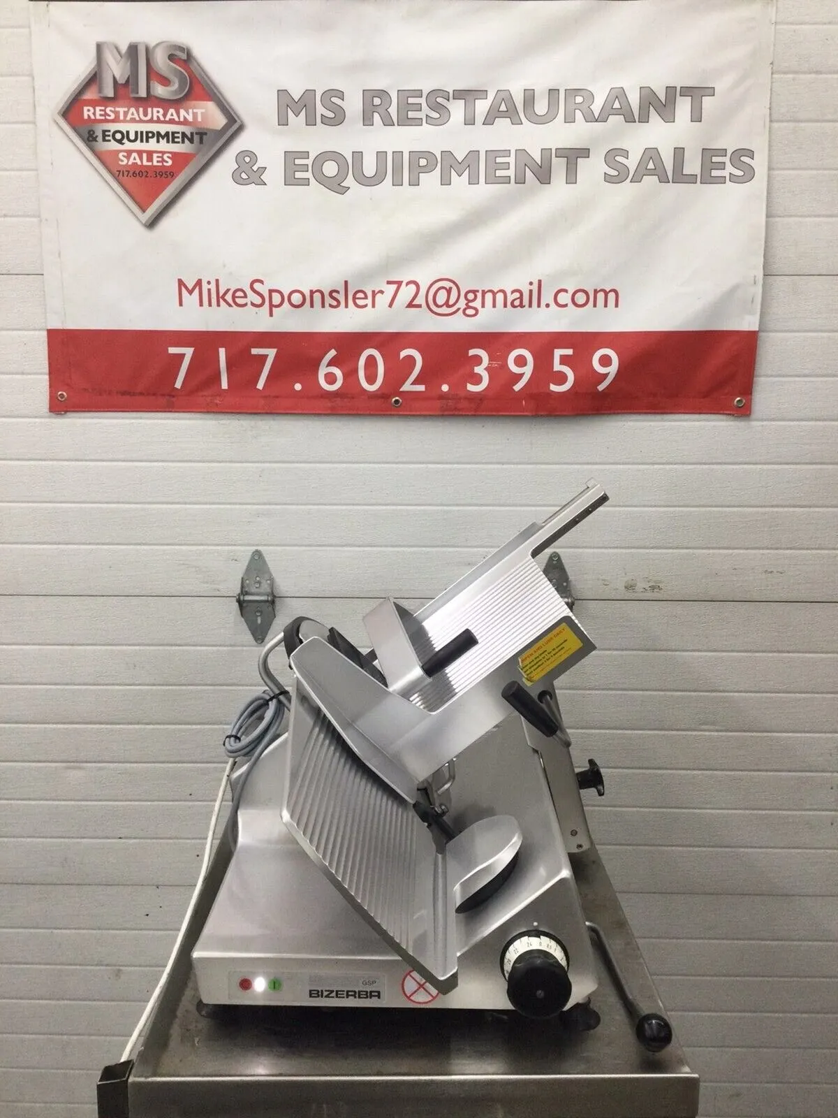 Bizerba GSP H 2015 Refurbished Deli Slicer Tested and Working!