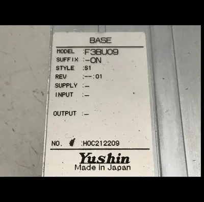 USED YUSHIN AMERICA F3BU09-ON