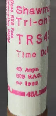 Gould shawmut TRS45R Time delay fuse Loc4C4