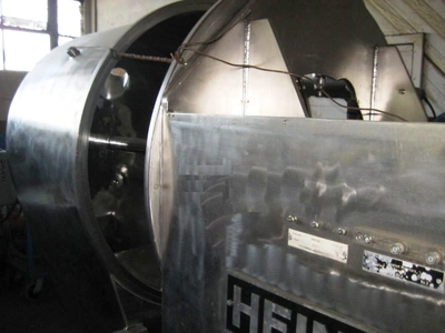 Heinkel HF 800 Inverting Filter centrifuge, Hastelloy C22.