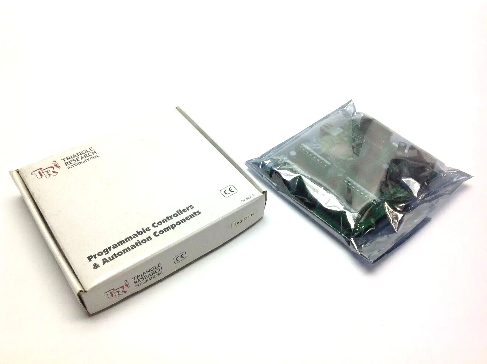 USED TRIANGLE PLC CIRCUIT BOARD