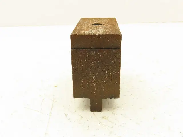 Press Brake Die Blank 4-1/8" Long 1-7/8" Wide 2-5/8" High 1/2" Tang