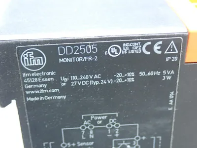 New | in-Stock IFM DD2505 Industrial Controls Ohio US | HGR 24 #907548