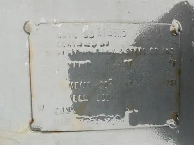 8,000 CFM ZEKS MODEL #8000HDF MIST ELIMINATOR VERTICAL TANK: STOCK #23052