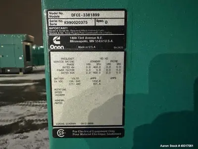 USED CUMMINS DFCE