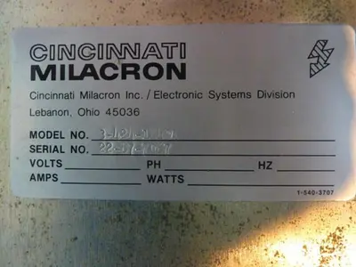 USED CINCINNATI MILACRON 3-424-1849A
