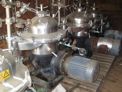 Westfalia SAMR 5036 clarifier centrifuge, 316SS.