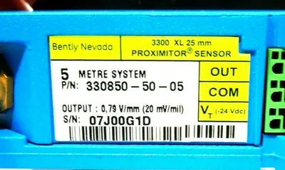 NEW BENTLY NEVADA 330850-50-05 PROXIMITOR SENSOR 3308505005