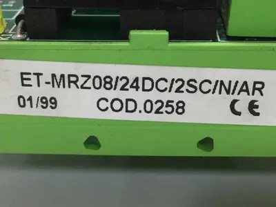 Used EUROTEK ET-MRZ08/24DC/2SC/N/AR Circuit Boards Michigan US | Ideal Machinery #1304208