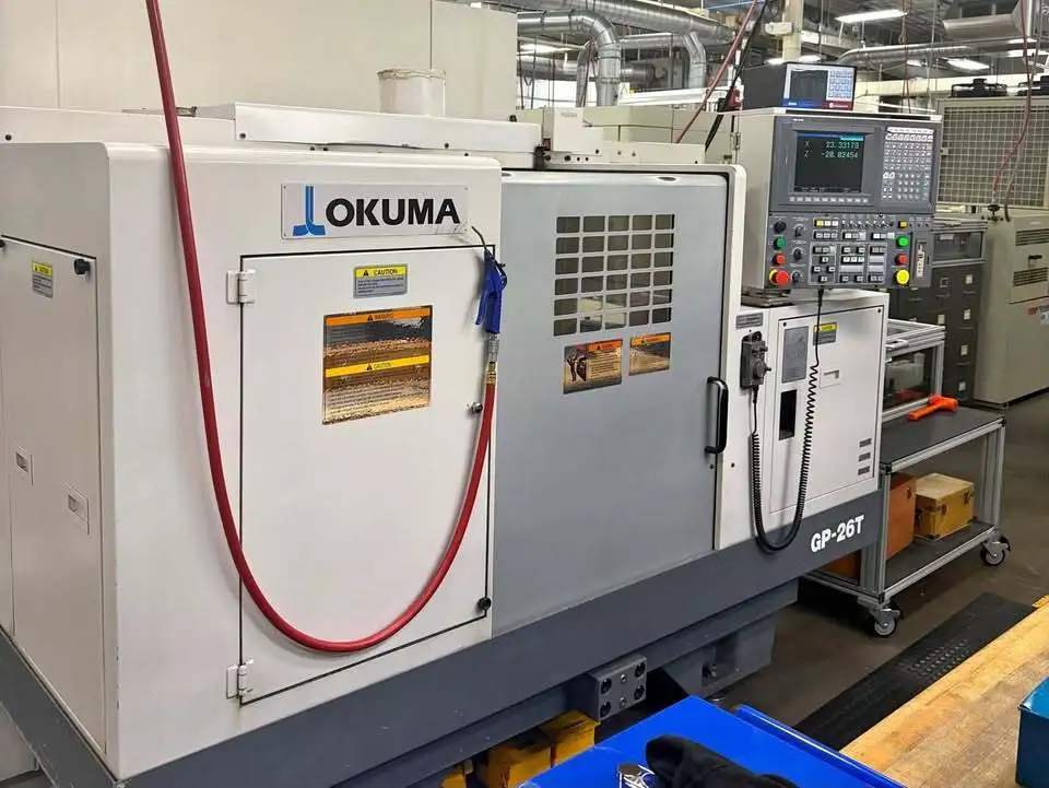 Used 2011 OKUMA GP-26T Cylindrical Grinders Including Plain & Angle Head Ohio US | Toolquip, Inc. #1275435