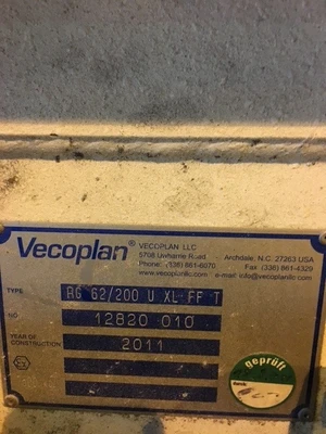 Gamma Meccanica GM 160 37 D Compac Extrusion Line w/Vecoplan RG60/200 U XL FF T Film & Fiber Shredder