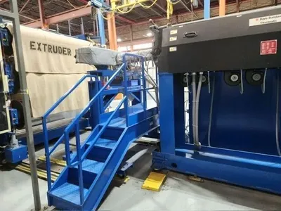 2016 DAVIS STANDARD THERMATIC III Extruder Line Sheeting | Perry Equipment (14)