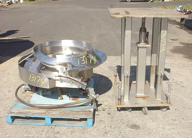Used ELECTRONIC LIQUID  BOWL FILLER BOWL FEEDER Vibratory Bowl Feeder New Jersey US | Champion Trading Corporation #423525