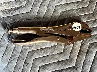 Vintage No. 10R PETERSON-DEWITT MFG. CO. VISE-GRIP Locking Pliers USA MADE