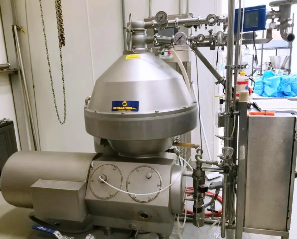 Alfa-Laval BMRPX 714 HGV-14C bactofuge, 316SS.