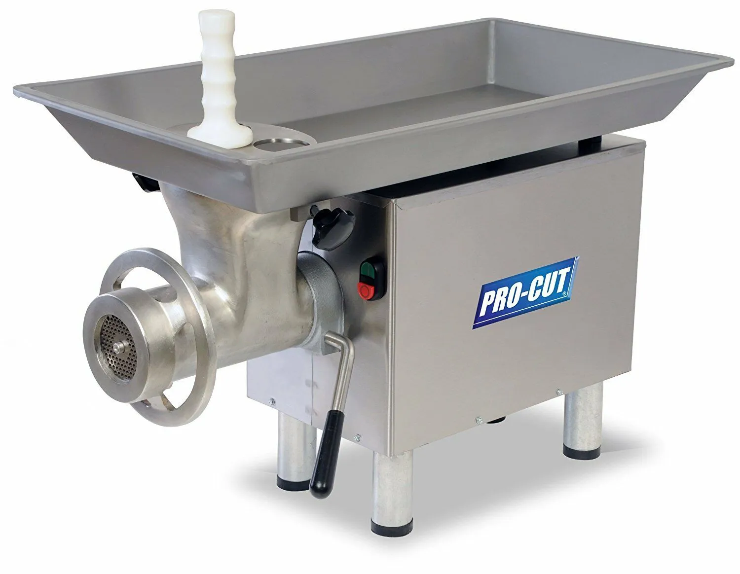 Pro-Cut KG-22W-XP Commercial Meat Grinder / Mincer - 2 HP, 220V - Free Knife & Plate!