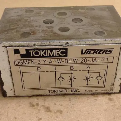 USED TOKIMEC DGMFN-3-Y-A2W-B2W-20-JA-S1