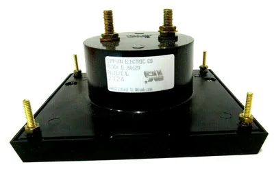 NEW SIMPSON MODEL 2124 PANEL METER 0-15 DCA